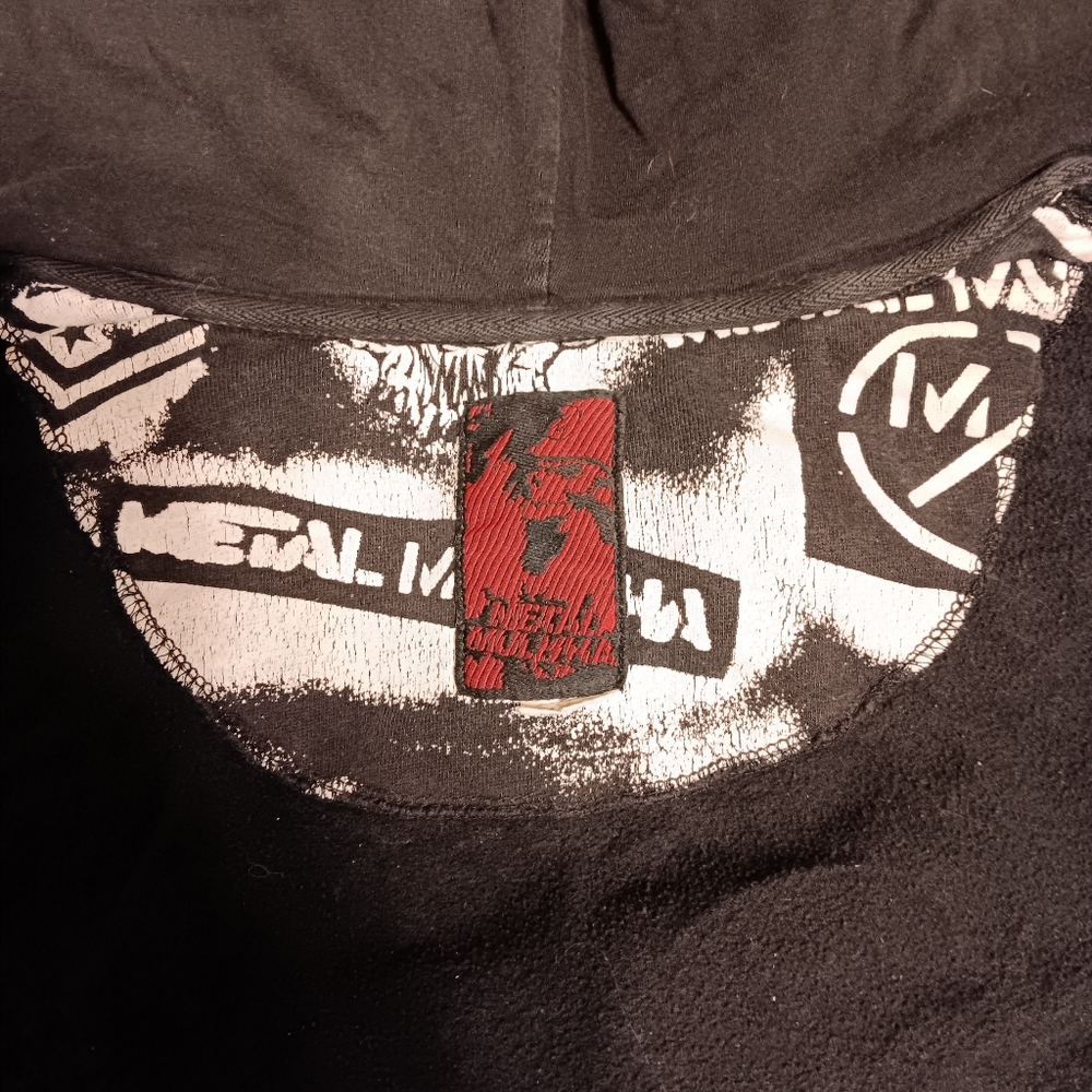 Metal militia hoodie early 2000's